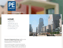 Tablet Screenshot of pegllc.com